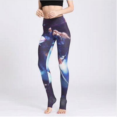Sexy Floral Printed Yoga Pants For Women