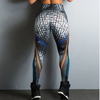 Women Elastic Skinny Leggings 3D Printed "Don't Stop"