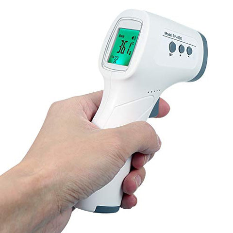 In Stock No Contact IR Digital Forehead Thermometer - For Adults or Kids