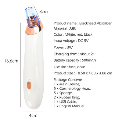 Electric Micro crystalline Pimple and Blackhead Remover