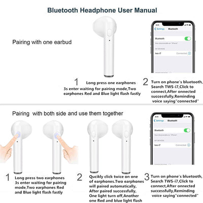 Earphone Headset with Charging Box