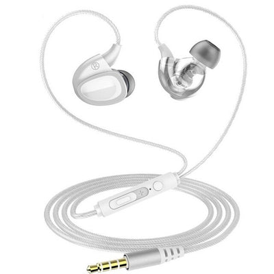 HIFI Earphone Dual Dynamic Driver 3.5MM Headphone