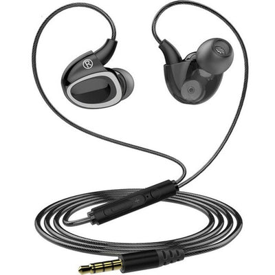 HIFI Earphone Dual Dynamic Driver 3.5MM Headphone