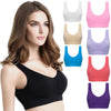 Push Up Non Padded Wireless Soft Sports Bra