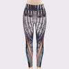 Women Elastic Skinny Leggings 3D Printed "Don't Stop"
