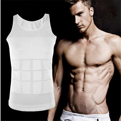 Body Shaper - Men Slimming Lost Weight Vest Shirt Corset Gym Clothing