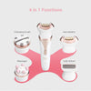 Electric 4 in 1 Women Shaver With Facial Depilation Machine