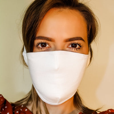 MADE IN USA Face Masks In OFF WHITE
