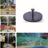 Solar Powered Floating Water Fountain