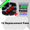 Abs Stimulator Replacement Gel Pad + Free Abs Set - Super Bundle