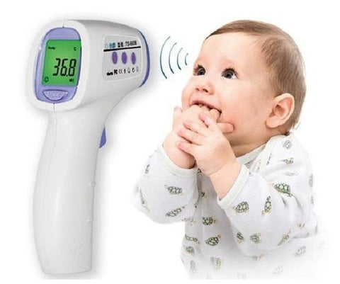 In Stock No Contact Forehead Infrared Thermometer - For Adults or Kids