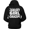 Limited Edition ***January Crazy Girl*** Shirts & Hoodies