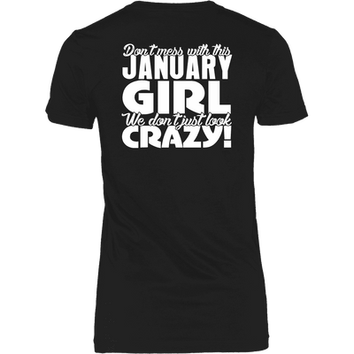 Limited Edition ***January Crazy Girl*** Shirts & Hoodies