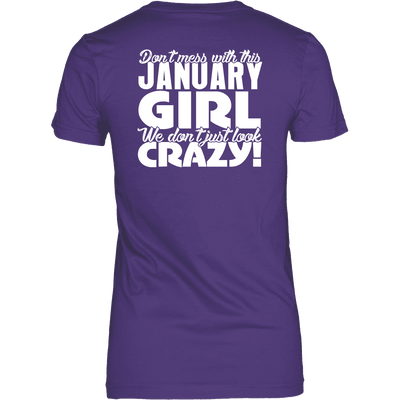 Limited Edition ***January Crazy Girl*** Shirts & Hoodies