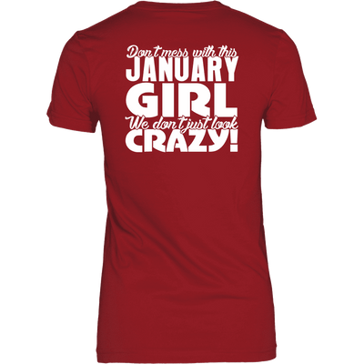 Limited Edition ***January Crazy Girl*** Shirts & Hoodies
