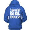 Limited Edition ***January Crazy Girl*** Shirts & Hoodies